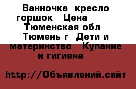 Ванночка  кресло-горшок › Цена ­ 300 - Тюменская обл., Тюмень г. Дети и материнство » Купание и гигиена   